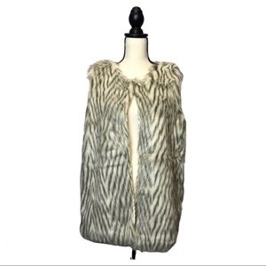 Cynthia Rowley Faux Fur Vest